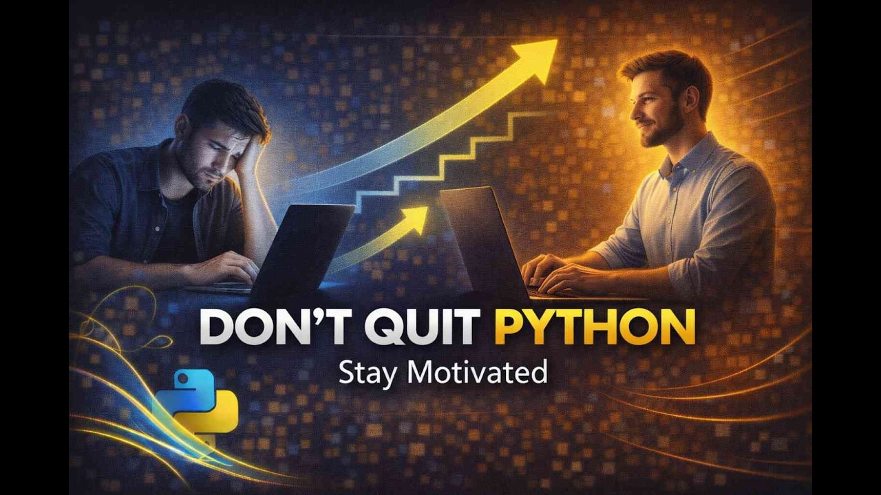 Staying Motivated Python - YouTube