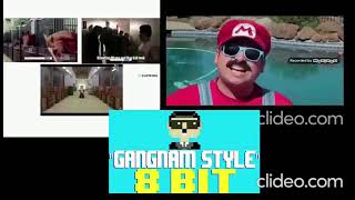 Gangnam style V.S Minecraft style V.S Shawnigan style V.S Nintendo style V.S 8 bit style Reversed Resimi
