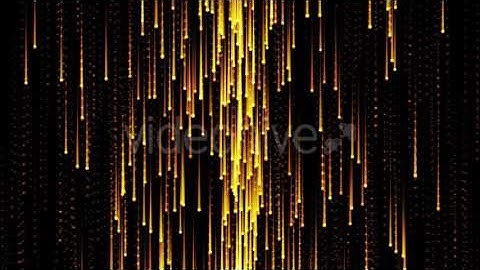 Golden Flow String Particles V4 | Motion Graphics - Videohive template