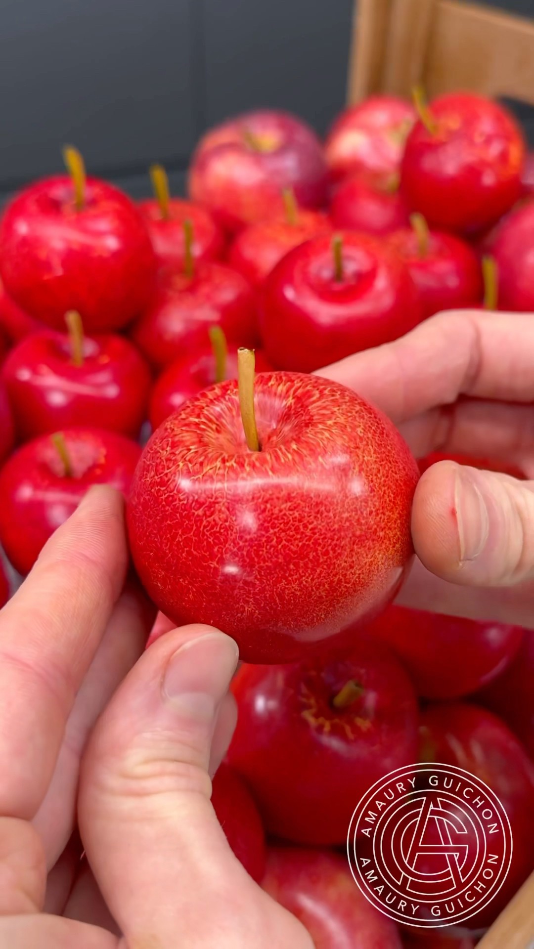 The Crate of Apple! ? Celebrating the fall season with this new pastry creation!#amauryguichon