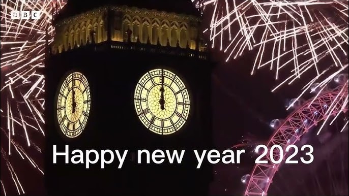 London Big Ben Uk New Years Fireworks Hd - Youtube