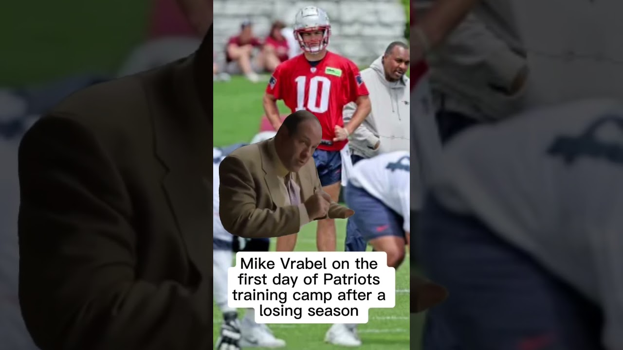 Mike Vrabel at Patriots training camp #nfl #patriots #mikevrabel