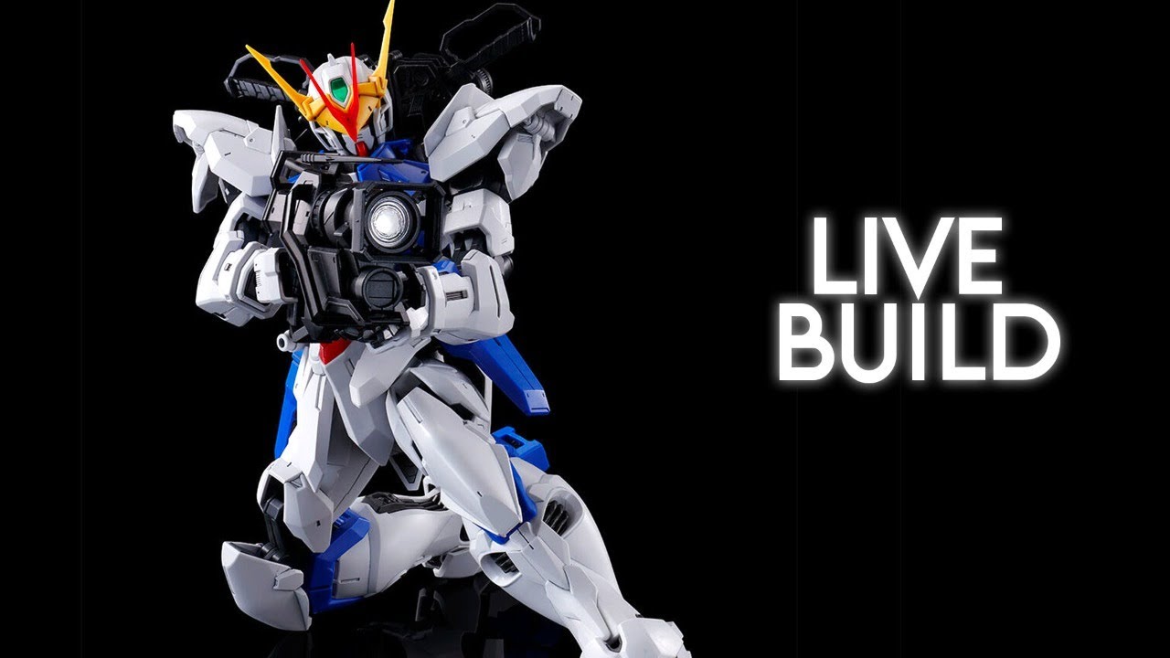 P-Bandai MG Gundam Astray Out Frame D LIVE BUILD! - YouTube