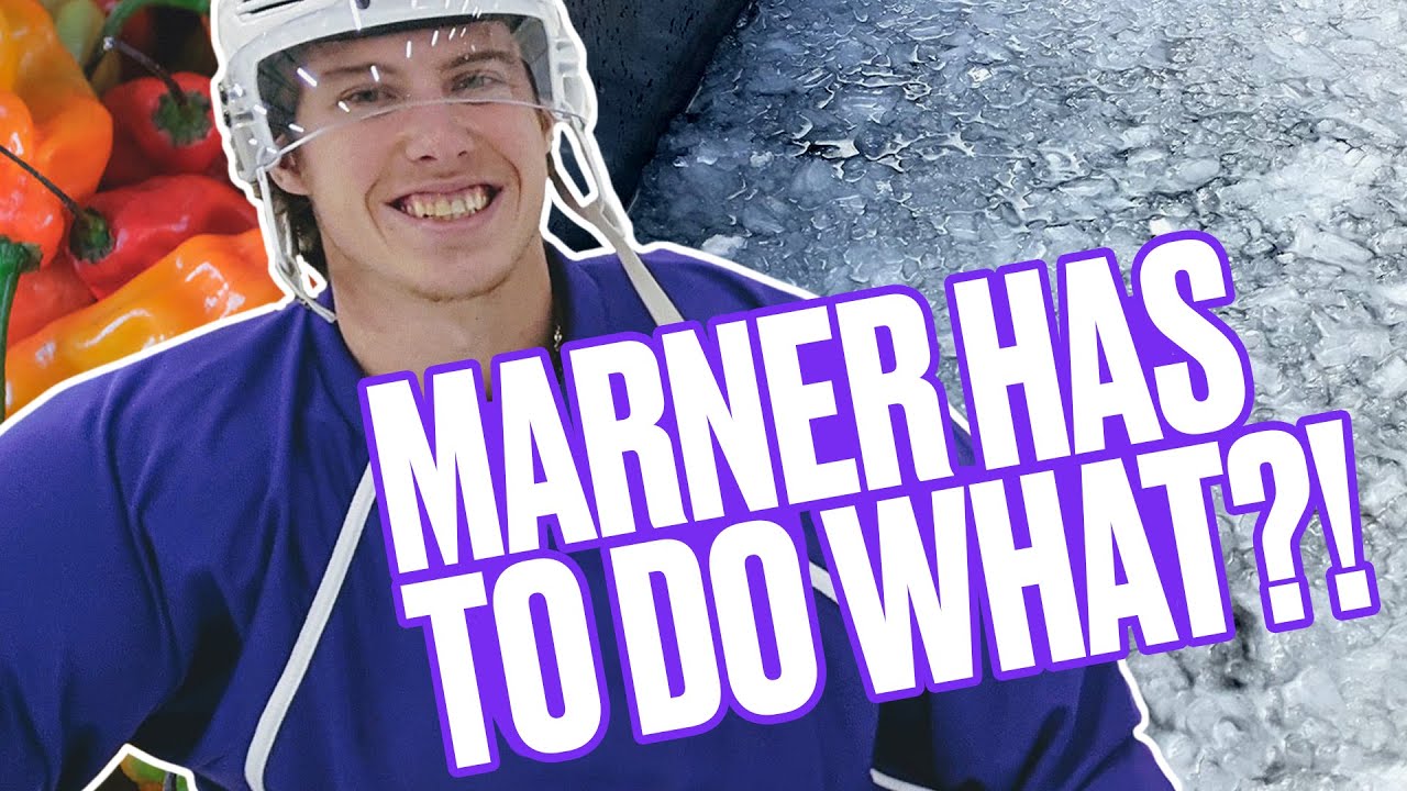 Mitch Marner Ghost Pepper Ice Bath Challenge Vs Methodz | Toronto Ultra | Hockey Skills Competition