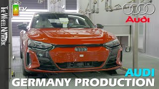 Audi e-tron GT Production in Germany