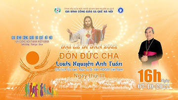 [TRỰC TIẾP] ĐÓN ĐỨC CHA LOUIS NGUYỄN ANH TUẤN