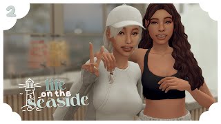 ep O2┊yoga, flea market, and first gig  | the sims 4 | life on the seaside ⚓