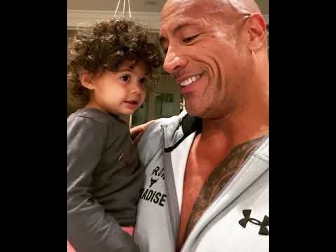 Video: Dwayne The Rock Johnson Introduced Baby Tiana