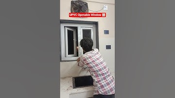 Upvc Openable Window 🪟||#shorts #shortsvideo #upvc_windows #interioworld
