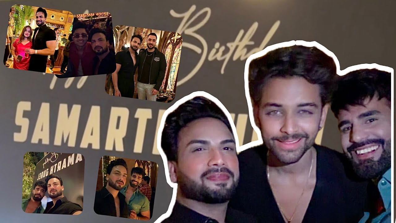 Met My Old Friend @ManishaRaniComedy At @samarthjurel Birthday  || Tv Industry Ke Log The Party Me