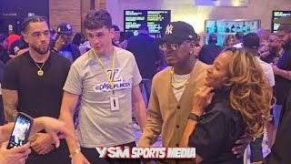 Ne-Yo pulls up on WBA Gold Middleweight Champion Thomas Lamanna & Paul Bamba