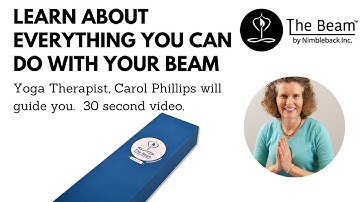 Watch this 30 second video to learn about everything you can do with your beam.
