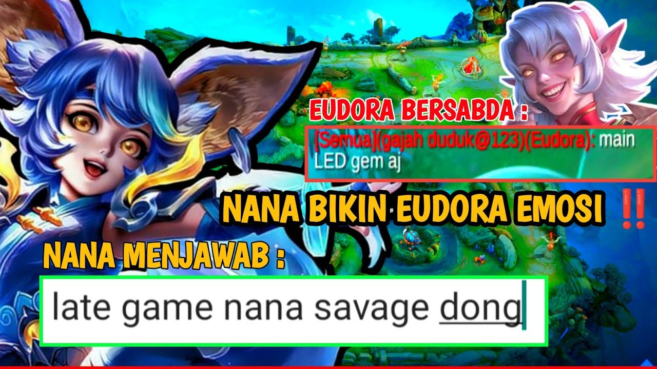 🔥BUILD NANA TERSAKIT 2025 TERBARU - BUILD NANA PALING SAKIT MLBB