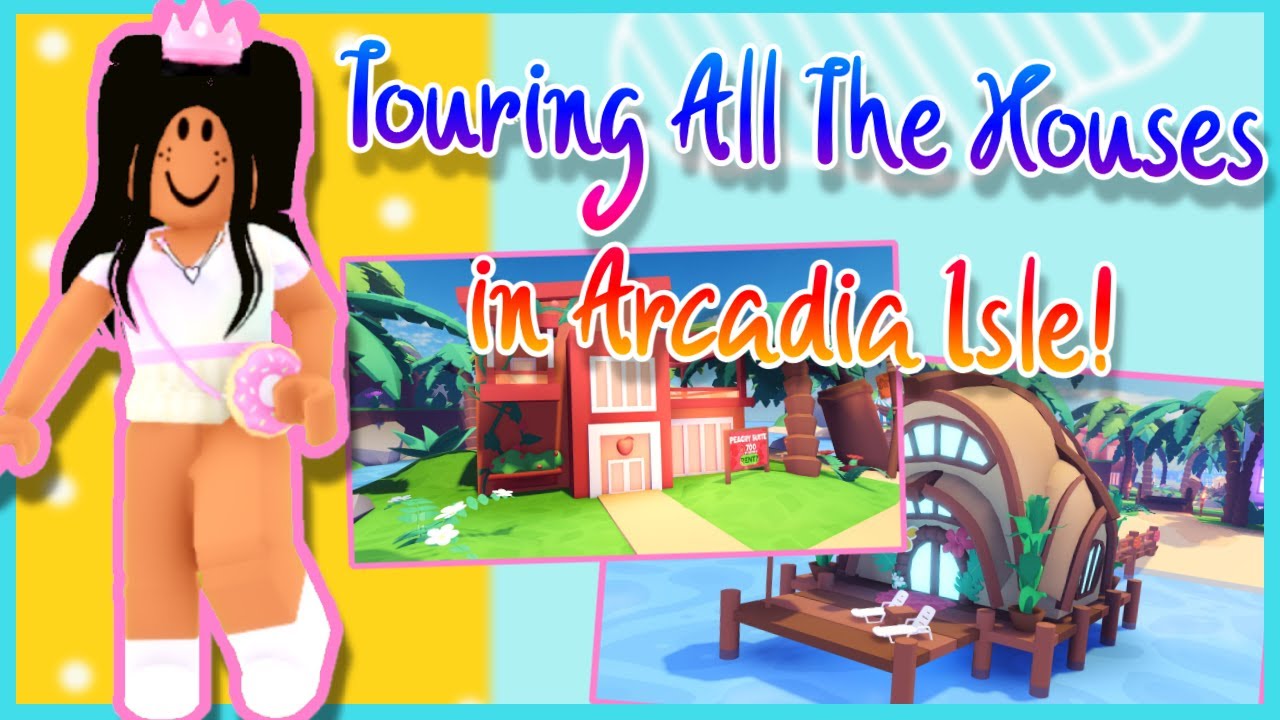 ✨ 🏝 Touring ALL the NEW Houses in Arcadia Isle! -Roblox Overlook Bay ☀️