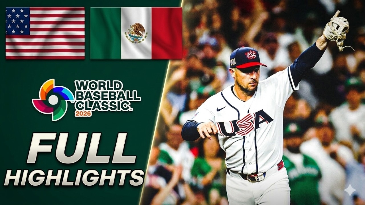Обзор матча Мексика против США | Мировая бейсбольная классика 2026 | Дебют Пола Скинса на WBC!
