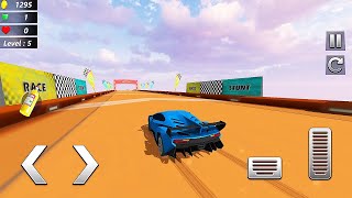 Mega Ramp Car Stunts Crazy Car - 3D Impossible Stunts Car Driver - Android GamePlay screenshot 4