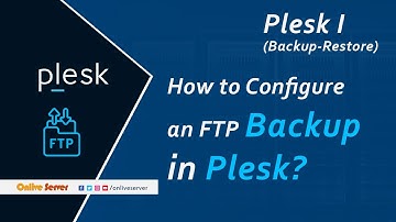 How to Configure an FTP backup in Plesk?@OnliveServer