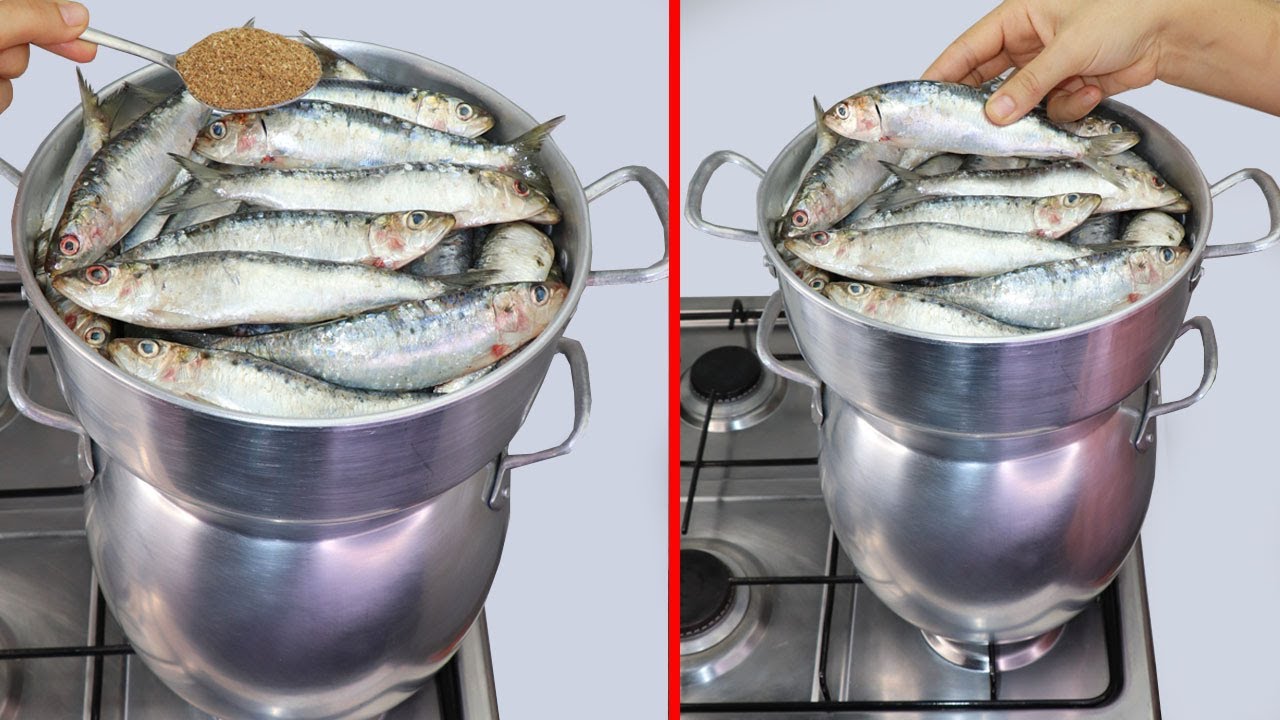 ضاع عمرك في تحضير السردين بطريقة غلط ديري كلشي في الكسكاس وأضيفي هدا المكون السحري مستحيل تصدق