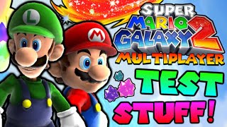 Super Mario Galaxy 2 Multiplayer | Strange Bugs and Glitches