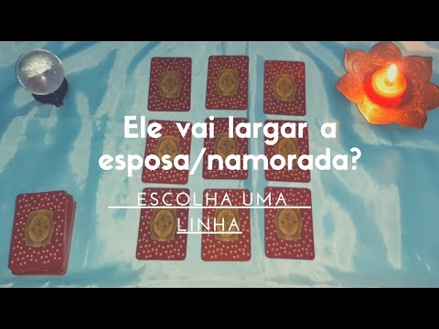 Tarot🔮Ele vai largar a esposa/namorada? - YouTube