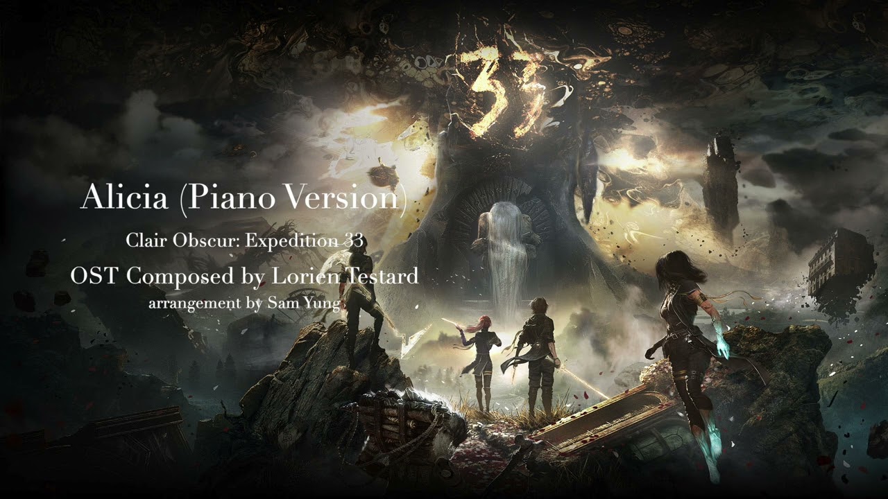 Alicia (Piano Version) - Main Menu Theme - Clair Obscur