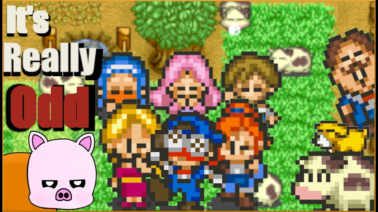 The original Harvest Moon is Hilarious