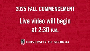 Fall 2025 Graduate Commencement Ceremony