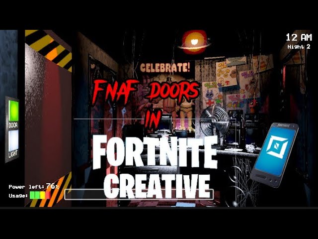 Realistic Five Night's At Freddy's Creative 2.0 Map Code 5670-1215-6218v4!  