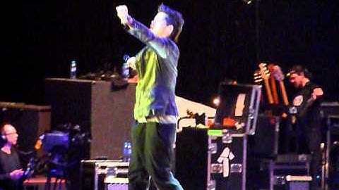 "For the First TIme" The Script live from The O2 26-3-11