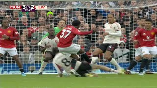 Kobbie Maino Goal Vs Liverpool, Manchester United Vs Liverpool 3-2 All Goals And Extended Highlights