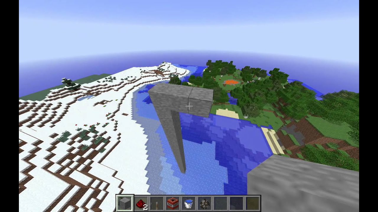 Minecraft: How to Make a mob launcher/cannon - YouTube