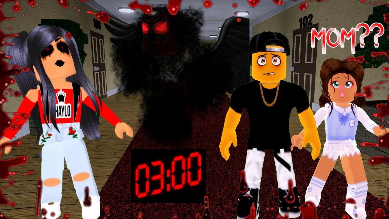 Staying Overnight In A Haunted Hotel Scary During Midnight Youtube - shaylo roblox scary