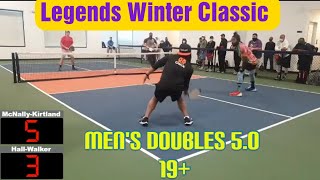 Legends Winter Pickleball Classic- Men's Doubles 5.0 19+ Gizmo-Walker vs. McNally-Kirtland 1st Round