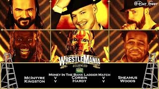 WrestleMania 39 - Custom Moving Match Card Concept (The Weeknd - Moth to a Flame)