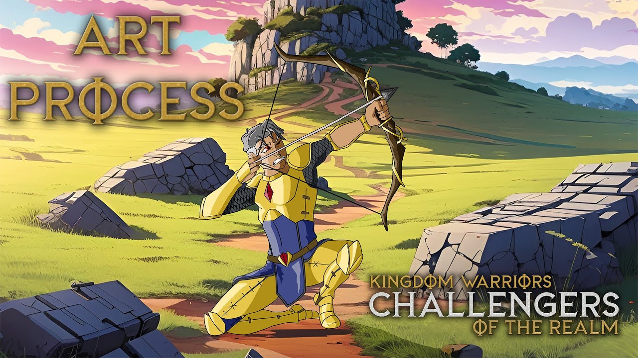 Mesmerizing Card Game Illustration - Speed Art Masterpiece! | CotR Longbow Expert