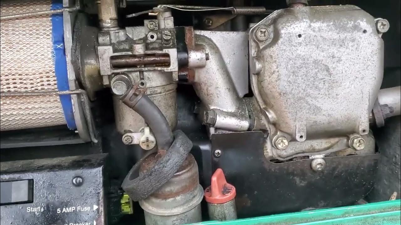 ONAN MICROLITE 2800 GENERATOR COLD START/ SURGING/ CUT OFF AFTER 20