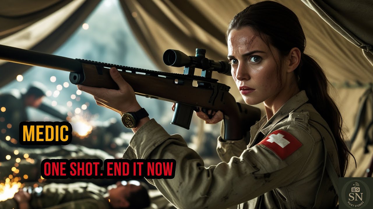 She Was ‘Just a Medic’ — Until the SEAL Commander Whispered, “One Shot, End It”