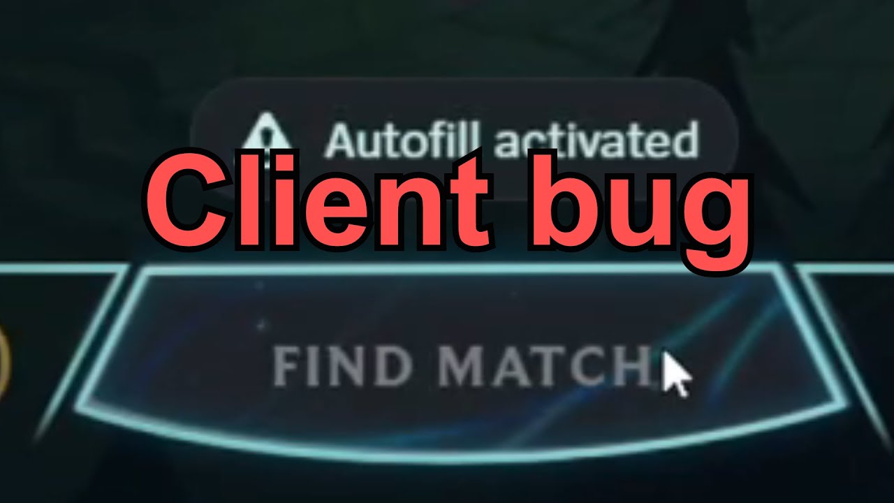 The most annoying bug of the League client
