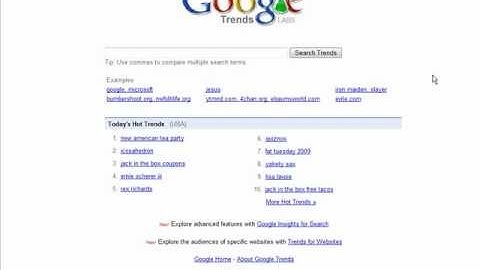 How to find niches using Google Trends