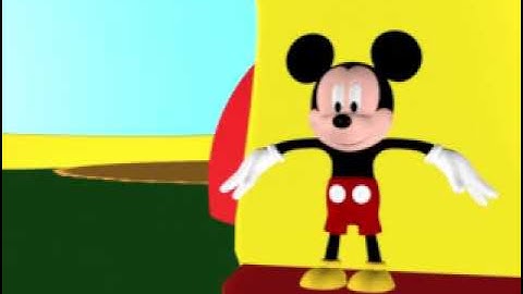 Mickey Mouse Clubhouse fan made intro - 3D animation