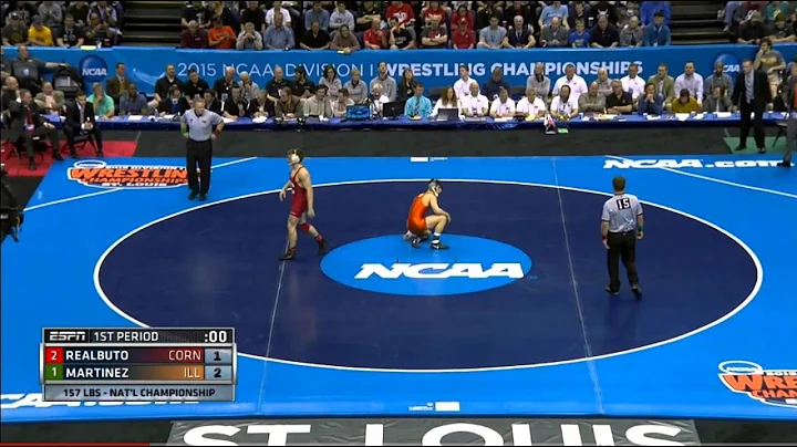 2015 NCAA 157 lb Final: Isaiah Martinez (Illinois)...