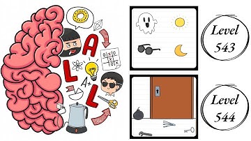 Brain Test All Star : Level 543 , 544 – How to Solve? (Walkthrough)