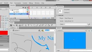 Flash in the Family 4: Resizing the Stage, Workspaces