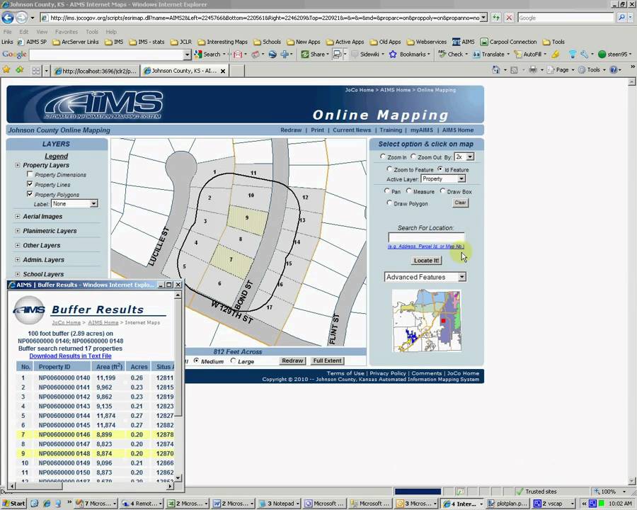 Online Mapping - Buffer