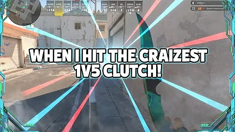 CS2 - When I Hit The Craziest 1v5 Clutch!