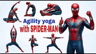 Йога на ловкость в стиле Человека-паука 🕷️ Тренировка на гибкость и баланс всего тела | Домашняя ... screenshot 4