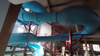 The water slide at my hotel, in Marshfield Wisconsin