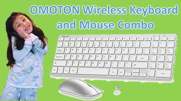 OMOTON Wireless Keyboard and Mouse Combo ║Josh&Sarah ║HalukayTV