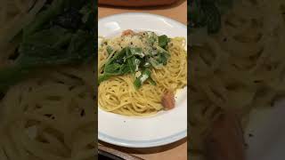 Easy dinner spagetti w/smoke salmon & spinach dessert icetiramiso shortvideo food trend viral