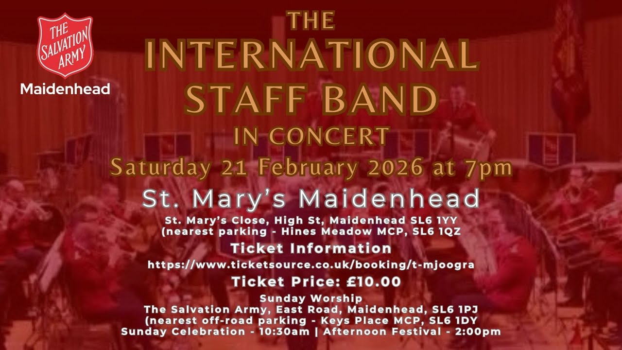 22 February 2026 - Join us LIVE NOW for our Sunday Celebration with The International Staff Band
